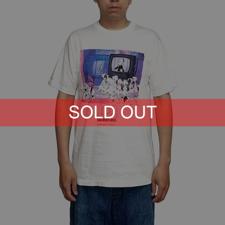 【DEAD STOCK】90's Walt Disney Company 101 DALMATIANS T-SHIRT