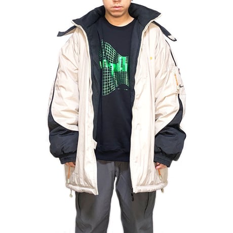 【USED】00'S NIKE REVERSIBLE TECH PADDED JACKET