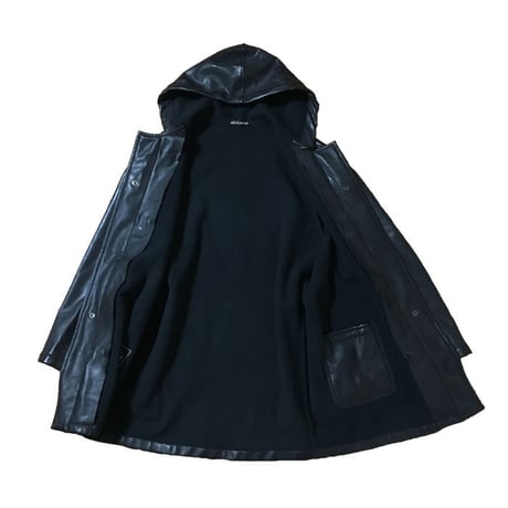 【USED】GLOVERALL PVC RUBBER DUFFLE COAT