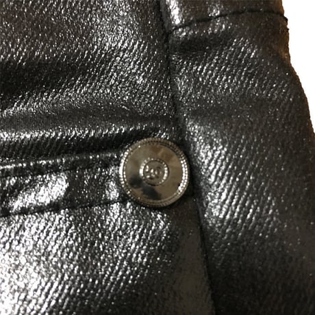 【USED】CHANEL HOMME COATED TROUSERS