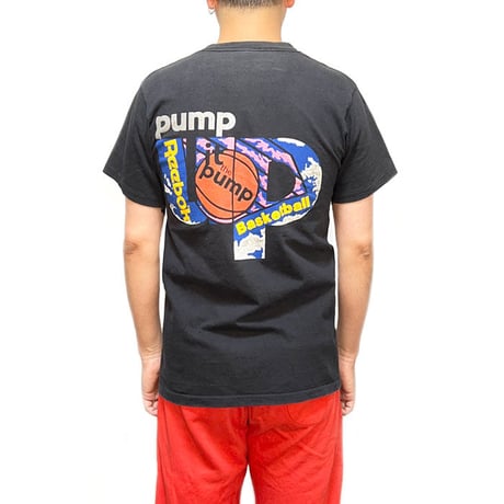 【USED】80'S-90'S REEBOK THE PUMP T-SHIRT