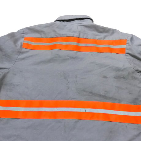 【USED】SAFETY REFLECTIVE WORK SHIRT