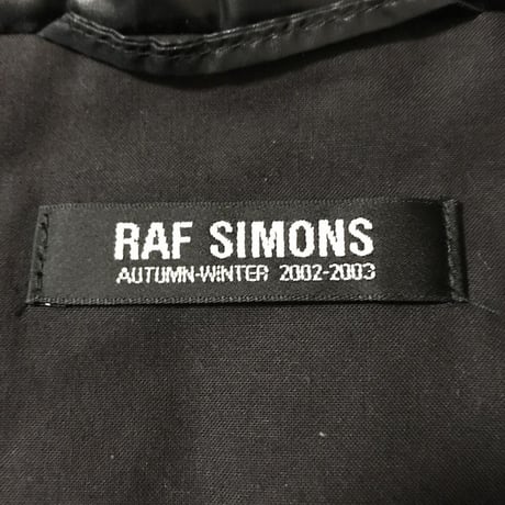 【USED】RAF SIMONS 2002-2003AW  VIRGINIA CREEPER DOWN JACKET