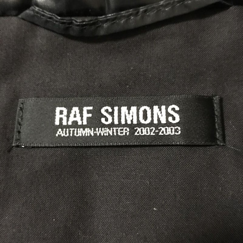 USED】RAF SIMONS 2002-2003AW VIRGINIA CREEPER USED】RAF SIMONS 2002-2003AW VIRGINIA CREEPER