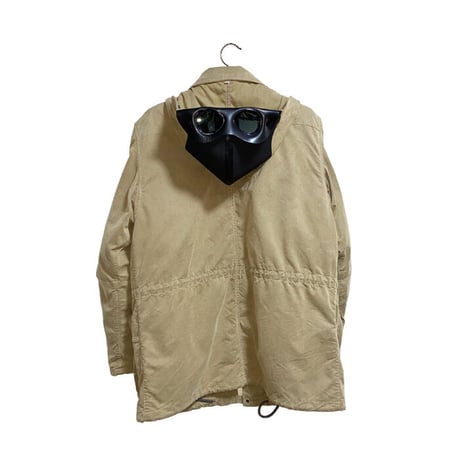 【USED】00'S C.P. COMPANY RUBBER GOGGLE HOOD JACKET