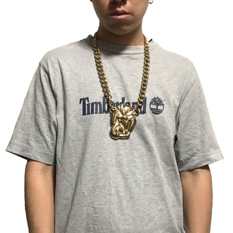 【USED】WARNER BROS. TASMANIAN DEVIL GOLD CHAIN NECKLACE