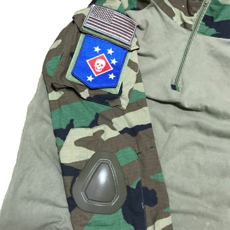 【USED】U.S COMBAT SHIRT WITH ELBOW PADS
