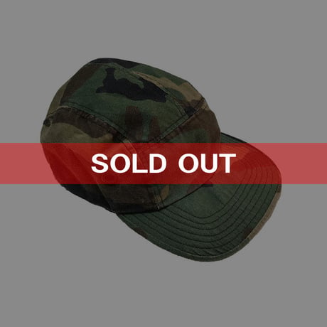 【USED】90'S  NEW YORK HAT CO. JET CAP CAMO