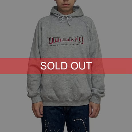 【USED】00's UMBRO EMBROIDERED LOGO PARKA