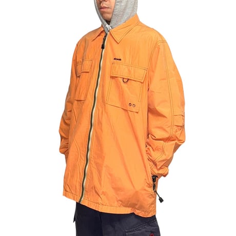 【USED】00's AIR WALK GIMMICK SHIRT JACKET ORANGE