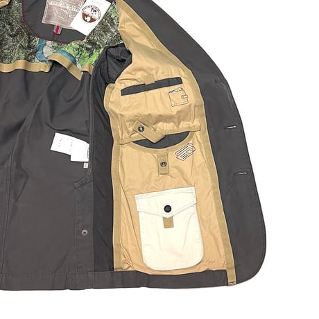 【DEAD STOCK】00's NAPAPIJRI TRAVEL JACKET DARK GRAY