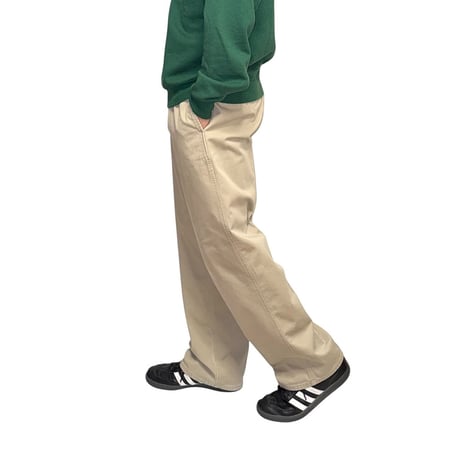 【USED】80's-90's Polo by Ralph Lauren Two-Tuck Chino Trousers Made in USA