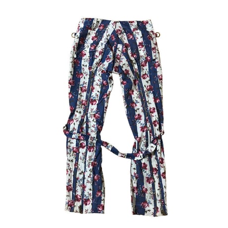 【USED】90'S VIVIENNE WESTWOOD "EROTIC ZONES" ROSE BONDAGE PANTS
