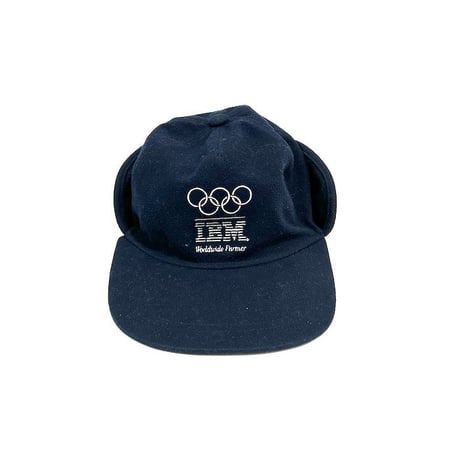 【USED】90'S DESCENTE × OLYMPIC × IBM SNOW CAP