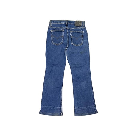 【USED】90's Levi's Silver Tab hipster boot cut JEANS