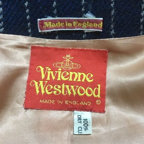 【USED】80'S-90'S VIVIENNE WESTWOOD DOUBLE BREASTED SUIT