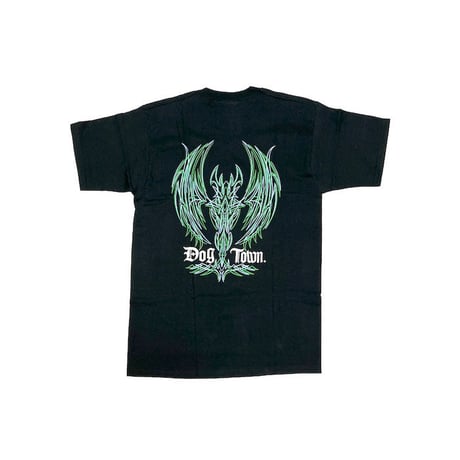 【DEAD STOCK】90'S-00'S DOG TOWN PINSTRIPE DESIGN T-SHIRT