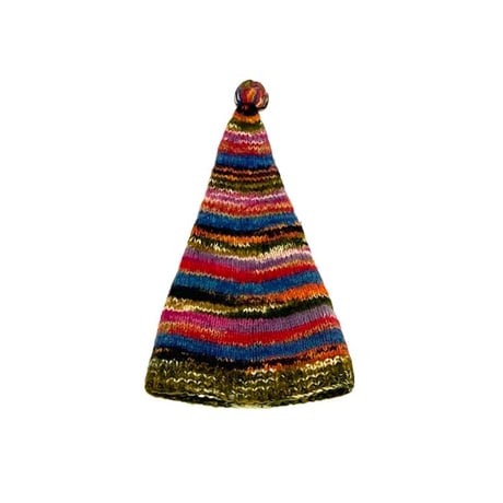 【USED】Vintage NEPAL POINTED KNIT CAP