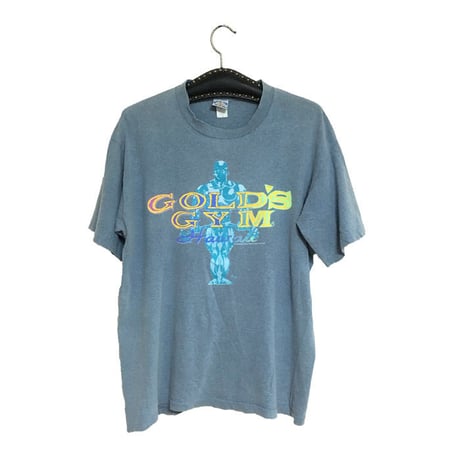 【USED】90'S GOLD'S GIM HAWAII T-SHIRT