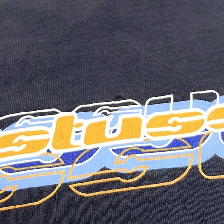 【USED】90'S STUSSY GRAPHIC T-SHIRT