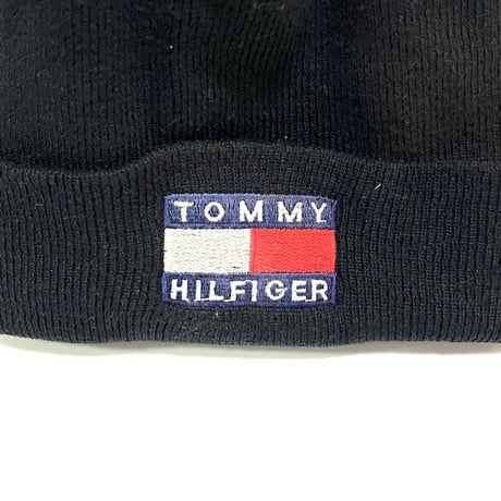【USED】90'S BOOTLEG TOMMY HILFIGER KNIT BEANIE