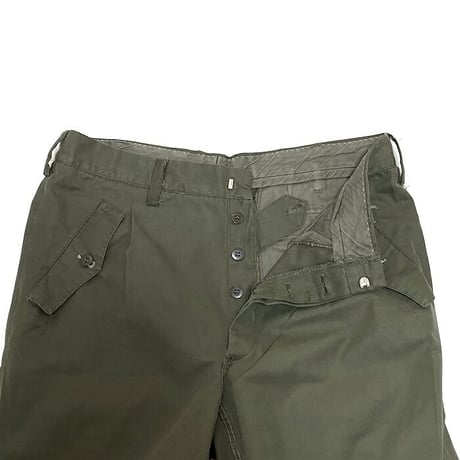 【USED】70'S-80'S ITALIAN ARMY COMBAT TROUSERS