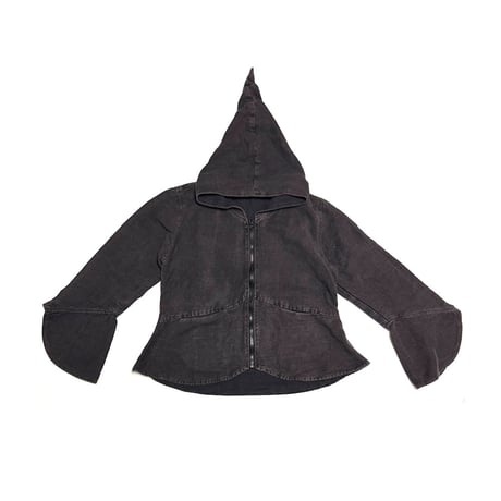 【USED】00's GARMENT DYE DEVIL ZIP-UP JACKET MADE IN NEPAL