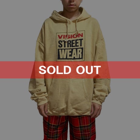 【USED】90'S OLD VISION HOODIE