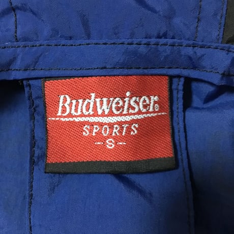 【USED】90'S BUD SPORTS NYLON ANOLAK