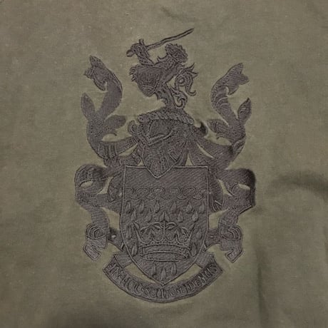 【USED】90'S AQUASCUTUM EMBLEM SWEATSHIRT