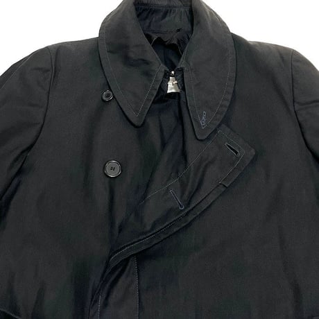 【USED】00'S MARTIN MARGIELA WHITE LABEL COAT BLACK