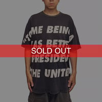 【USED】SUPREME × TET 2007AW Goodfellas “Gangster” T-shirt Fade Black