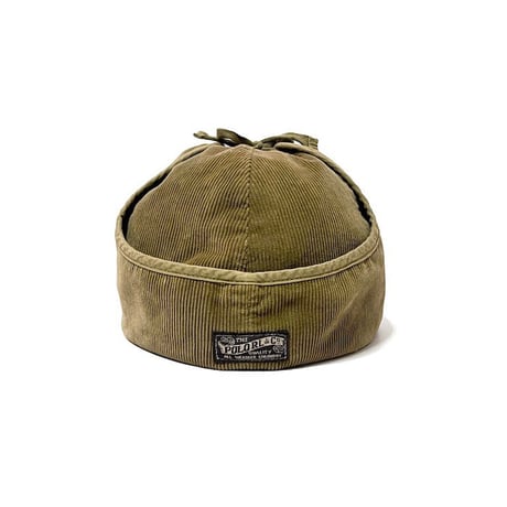 【USED】90'S-00'S POLO BY RALPH LAUREN CORCUROY EAR FLAP CAP