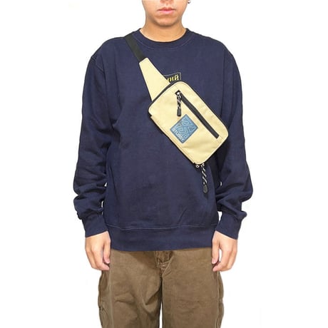 【USED】90'S-00'S STUSSY PASSPORT BUMBAG