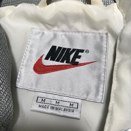 【USED】90'S NIKE NYLON ANOLAK OFF WHITE