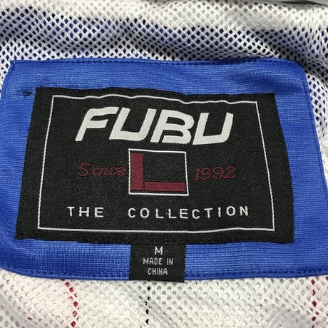 【USED】90'S FUBU HOODED TRACK JACKET
