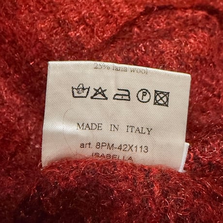 【USED】2010's 8PM Distressed Mohair-Blend Loose Knit Sweater