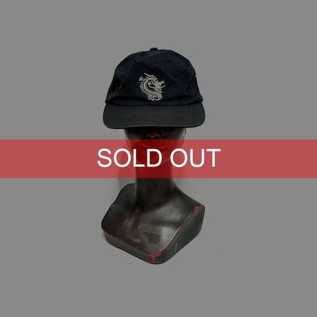 【USED】2010's STUSSY DRAGON LOGO EMBROIDERY CAP