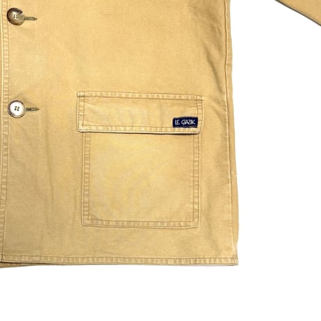 【USED】90's Le Glazik Cotton Drill French Work Jacket