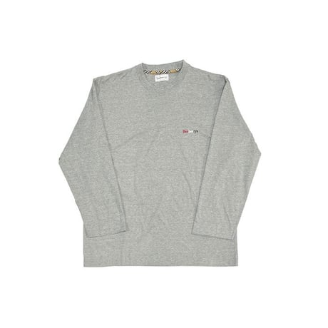 【DEAD STOCK】90'S BURBERRYS LOGO EMBROIDERY L/S T-SHIRT
