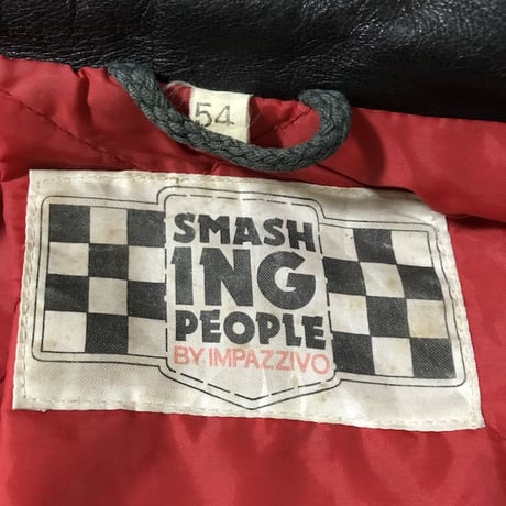 【USED】80'S HARDCORE PAINT CUSTUM RIDERS JACKET