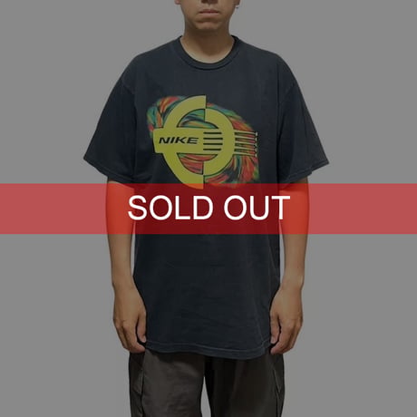 【USED】90'S-00'S NIKE RAVE GRAPHIC T-SHIRT