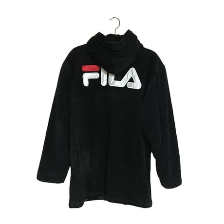【USED】90'S FILA SUEDE×CORDUROY COAT