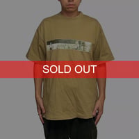 【USED】90's STUSSY Moon Landing Photo T-shirt Made in Australia