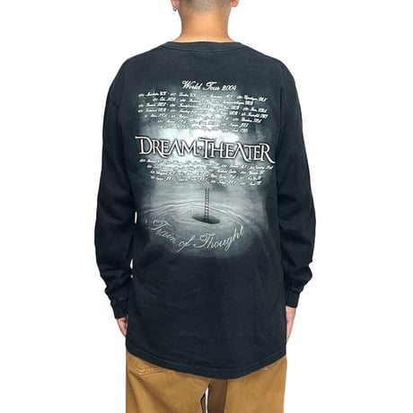 【USED】00's DREAM THEATER 2004 WORLD TOUR L/S T-SHIRT