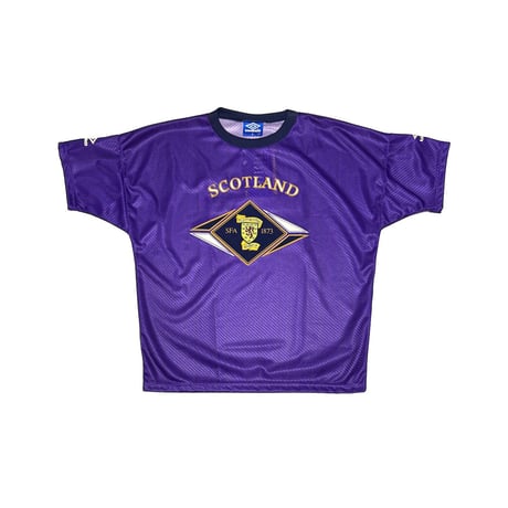 【DEAD STOCK】90's UMBRO Scotland 1994/95 Pre-Match Training Shirt Made in England