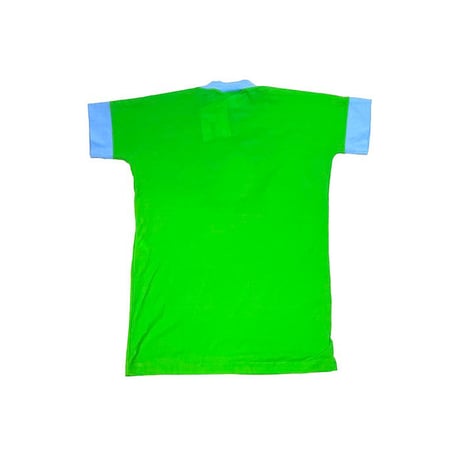 【DEAD STOCK】 90'S W.&L.T. PUK PUK T-SHIRT GREEN