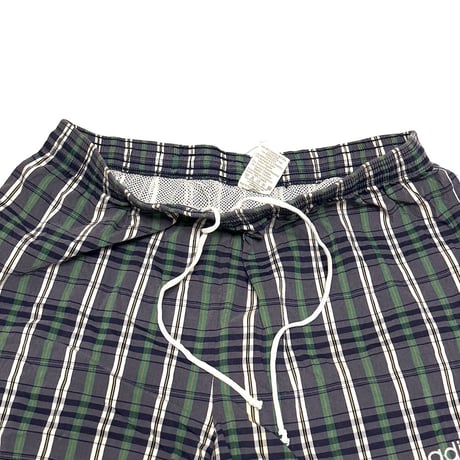 【USED】80's adidas RUNNING SHORTS CHECK MADE IN ITALY