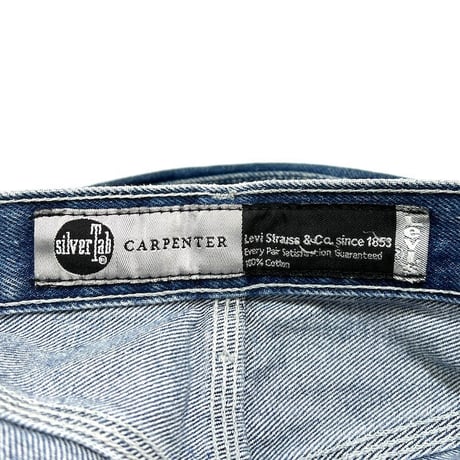 【USED】00'S LEVI'S SILVER TAB PAINTER DENIM PANTS