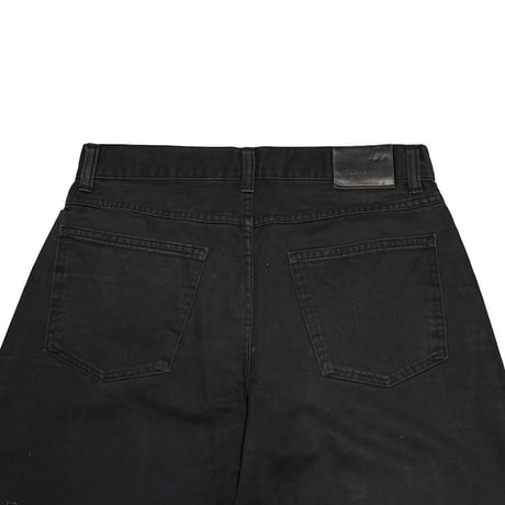 【USED】90's-00's Yves Saint Laurent Pour Homme Y Stitch Pocket Black Pants